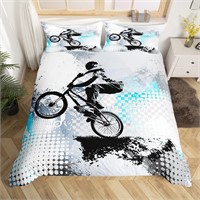 Castle Fairy Bicycle Rider Bedding Set