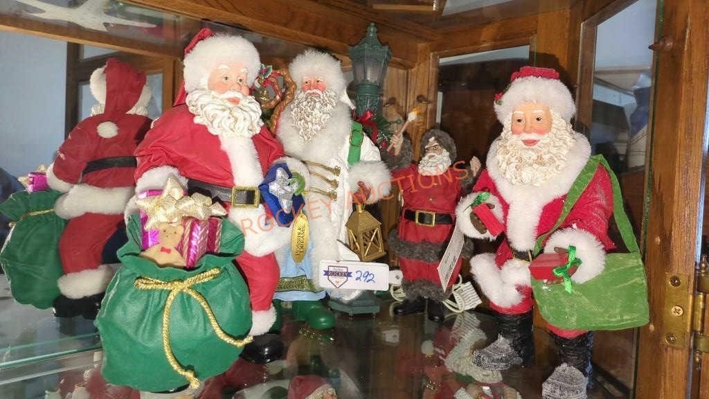 Clothtique Santa Figures