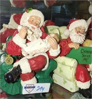 Clothtique Santa Figures