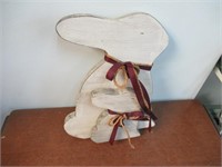 Wooden Rabbit Table decor