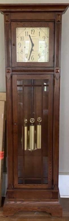 Howard Miller Oak Grandfather Clock