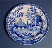 Spode Harrisons New Hummums Coffee House plate