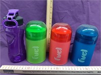 lot of 3 Lunch Thermoses and Water Bottle