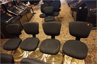 (4) Gary Plat Swivel Chairs