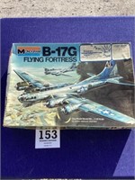 Monogram 148 scale B17 flying fortress model