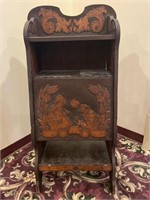 Ornately Carved Victorian Tobacco Cabinet