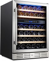 Kalamera 24 Wine Cooler  46 Bottle - Dual Zone