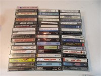 Lot de cassettes audio