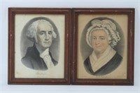 George & Martha Washington Portraits