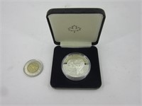 Médaille silver proof, Charles et Diana