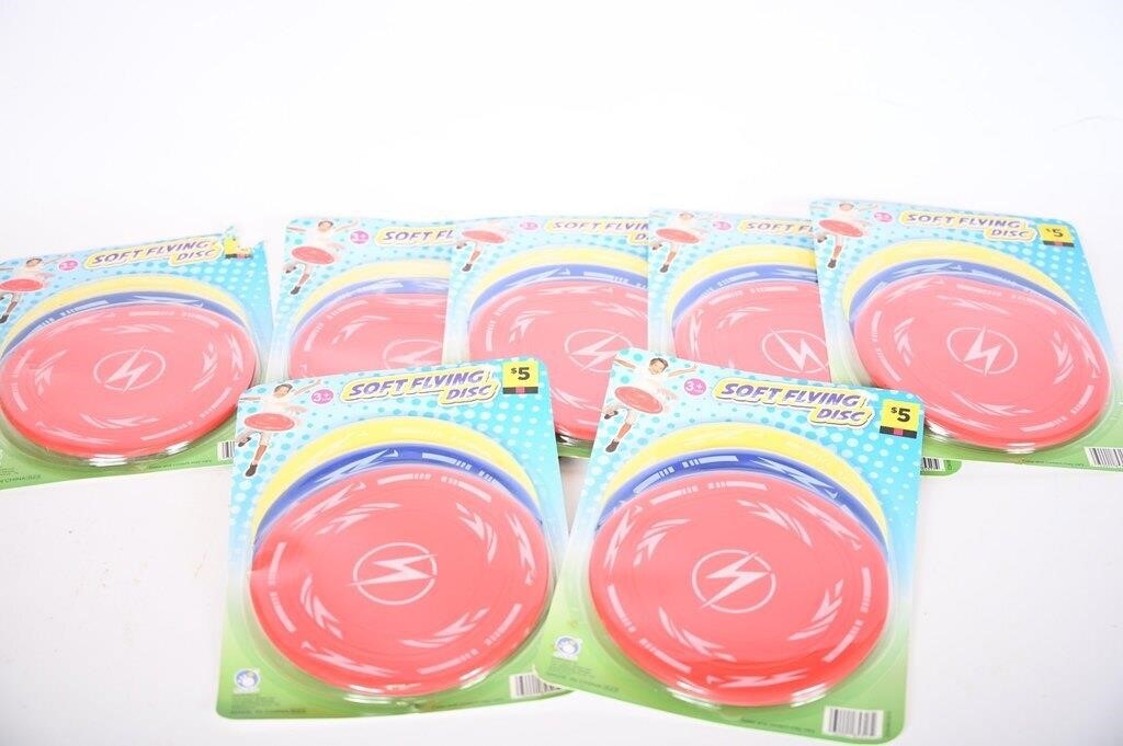 7" Soft Flying Discs