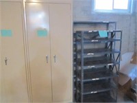 2-door metal storage cabinet