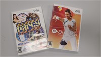 Wii video game lot: Ultimate Party / Active