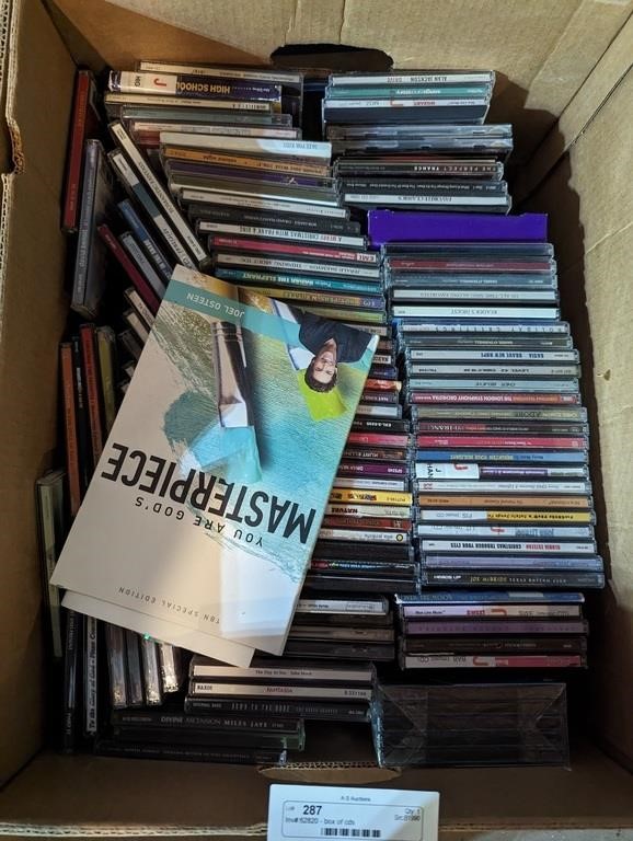 box of cds