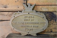 Clyde No.434 Engineering Plate 1930