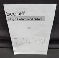 4-light linear island fixture