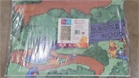 Winnie the pooh 100 acre woods activities rug