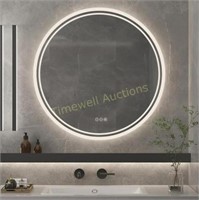 Wisfor LED Bathroom Mirror: 24 Inch  Dimmable