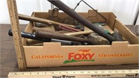Box of misc hammers
