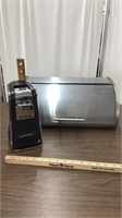 Bread box & electric can opener