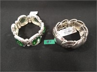 FAshion silver stretch bracelets