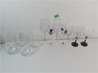 Qty of Various Glasses