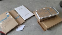 (3) Unused Internet / Router Wall Boxes w/ Lids