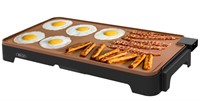 BELLA XL Electric Ceramic Titanium Griddle, Make 1