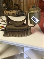 Antique Kerosene sad iron