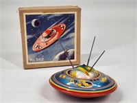 WESTERN GERMANY TIN APOLLO UFO SHIP W/ BOX