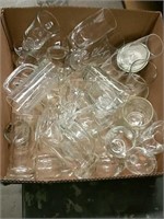 Box of glassware