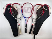 Wilson K Factor & Tour Tennis Rackets