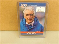 1990 Pro Set Marv Levy Coach #48 Card