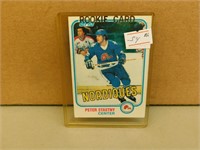 1981 OPC Peter Stastny #39 Rookie Card