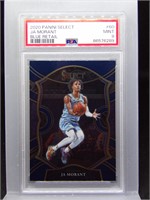 Ja Morant 2020 Select Blue PSA 9