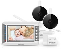 TMEZON Video Baby Monitor with Two Cameras