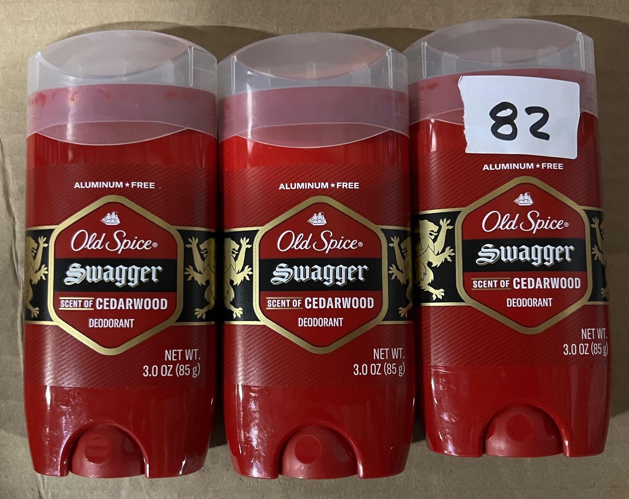 Old Spice Swagger Deodorant, 3oz-3ct