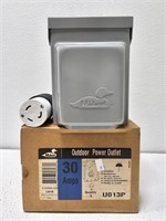 Midwest Outdoor Power Outlet 30 Amps in Box