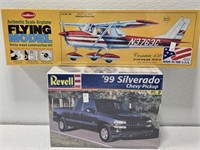 Guillows & Revell Toy Airplane & Silverado Toys