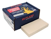 Rutland 4.5x9 Fire Box Bricks Brown/Tan Clay