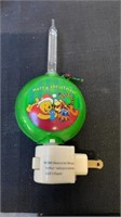 Winnie the Pooh vintage night light Christmas