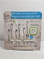20W USB-C FAST CHARGE BUNDLE - BAD PACKAGING