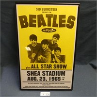Beatles Poster - 1965 Shea Stadium