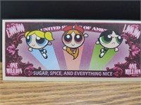 The Powerpuff girls banknote