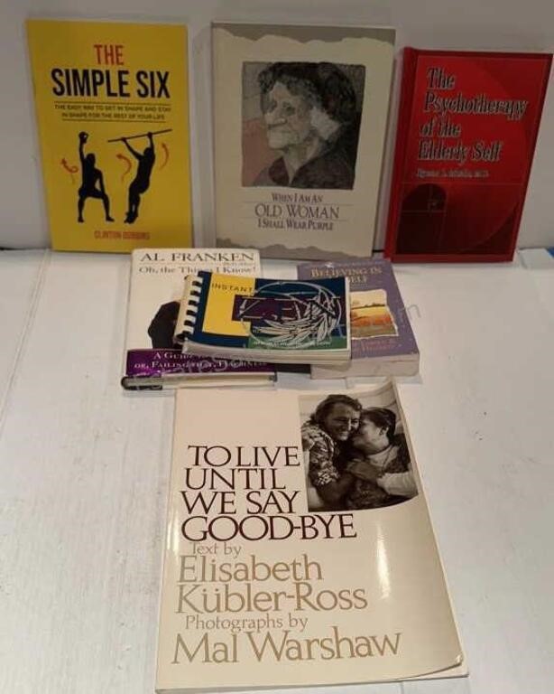 Books ZEN , Elisabeth Kubler-Ross TO LIVE UNTIL