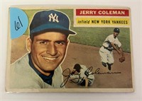 1956 Topps Jerry Coleman #316