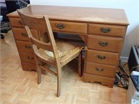 Vintage Desk and Chairs