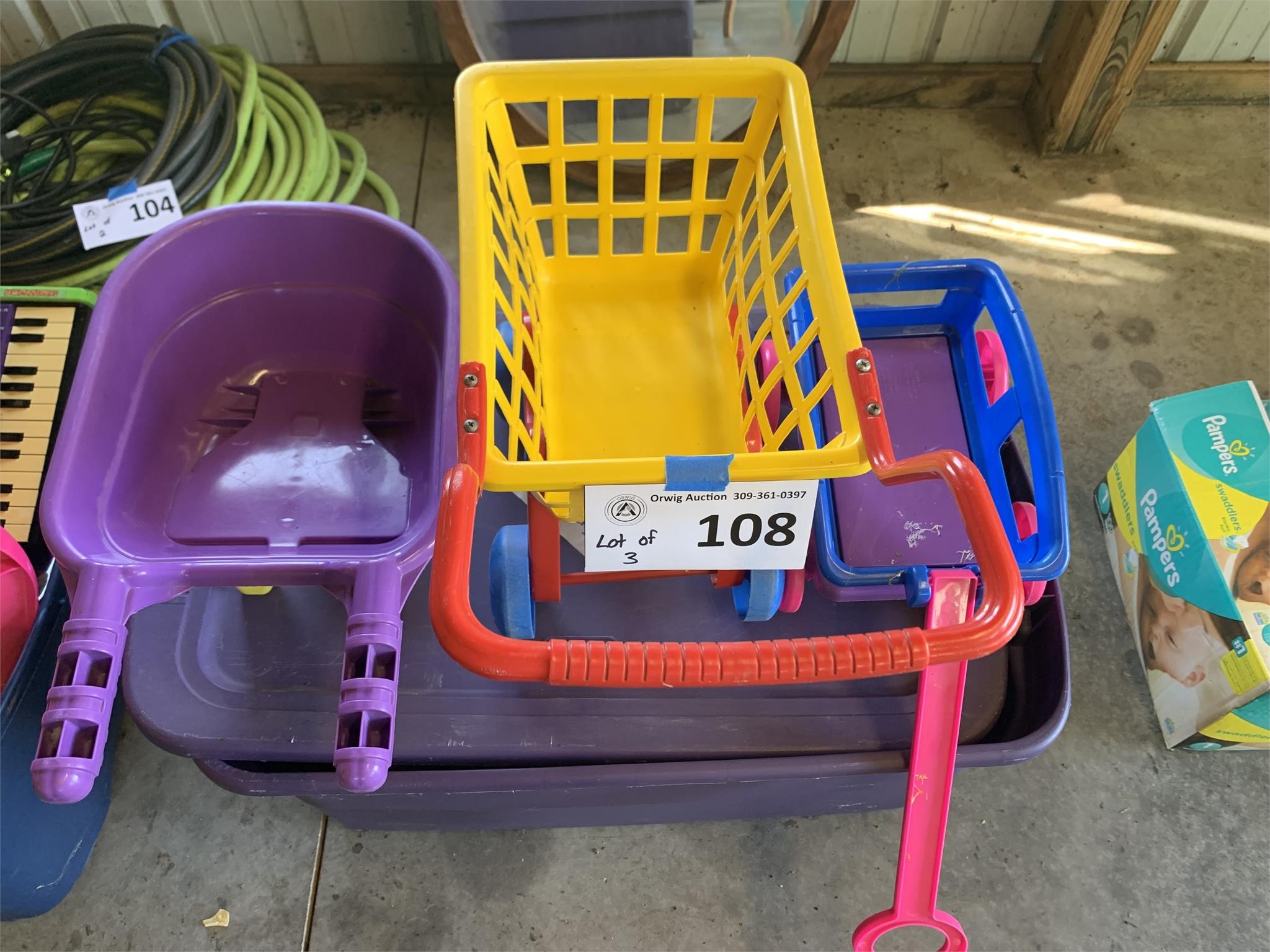 Kids Wheelbarrow, Shopping Cart & Wagon