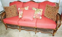 5-Pc. Rattan Set - Couch, Love Seat, End Tables,