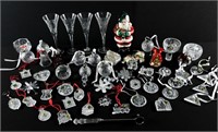 LARGE 55 PC. WATERFORD CHRISTMAS COLLECTION